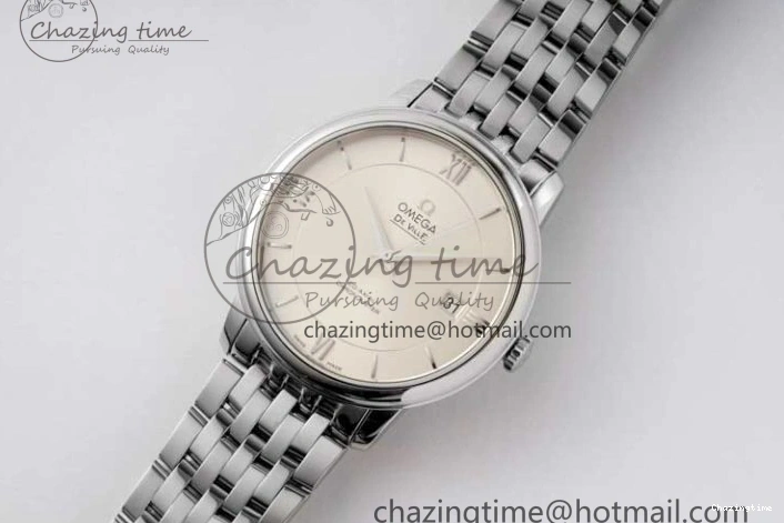 0311 Bright De Ville SS DIWF 1:1 Best Edition Silver Dial SS Markers on SS Bracelet MIYOTA 7848